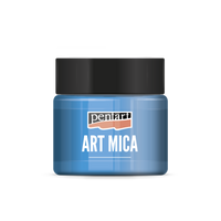 Minerálny prášok Pentart Art Mica - golden blue 9 g