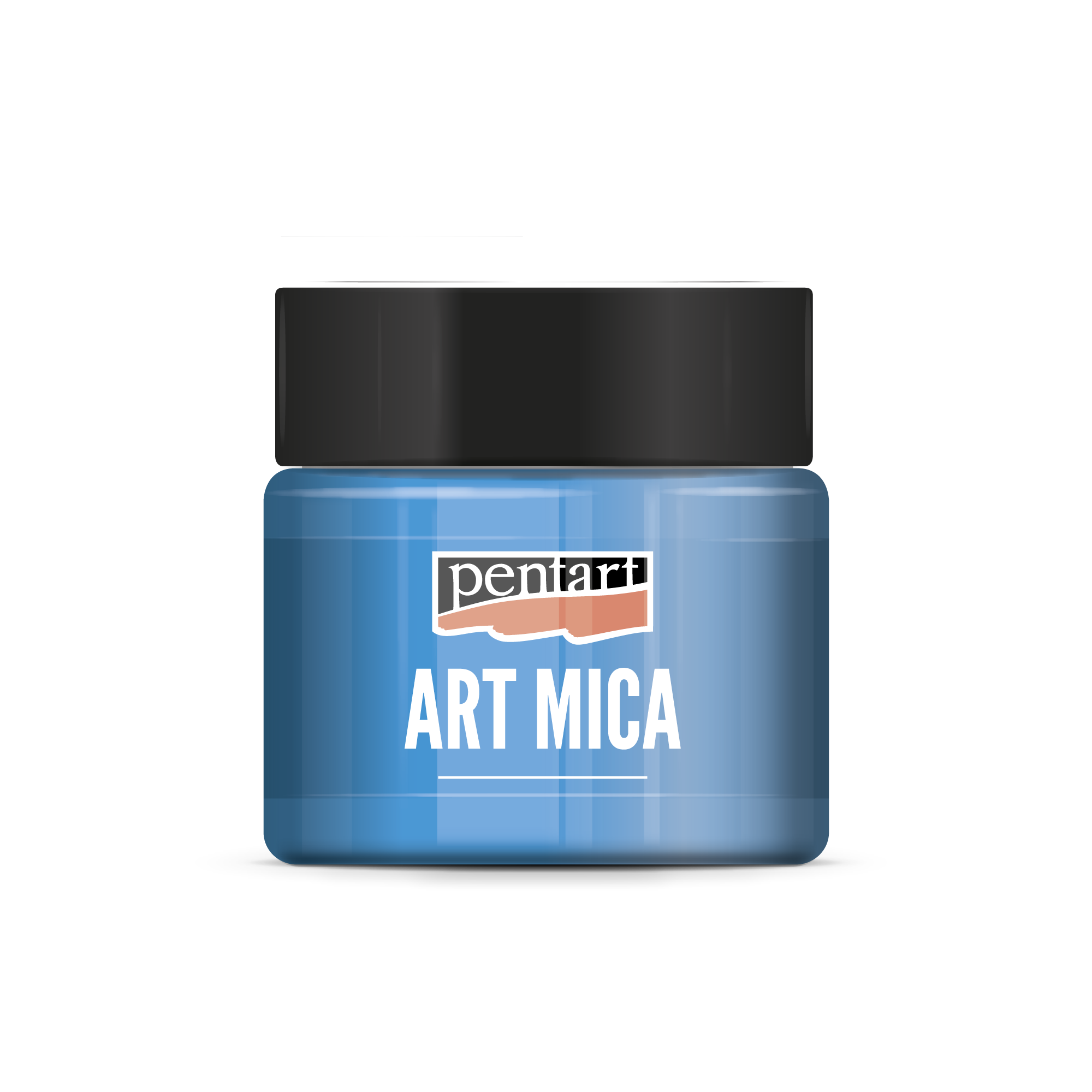 Minerálny prášok Pentart Art Mica - golden blue 9 g