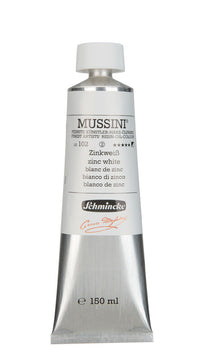 Olejové farby Schmincke MUSSINI 150 ml – 102 Zinková biela
