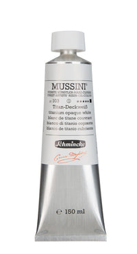 Olejové farby Schmincke MUSSINI 150 ml – 103 Titánová krycia biela