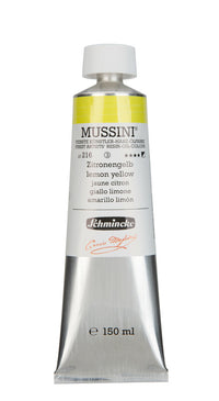 Olejové farby Schmincke MUSSINI 150 ml – 216 Citrónová žltá