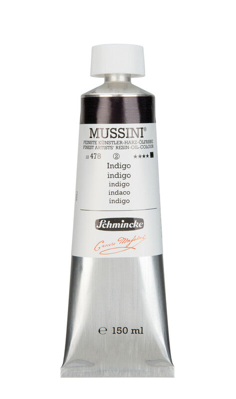 Olejové farby Schmincke MUSSINI 150 ml – 478 Indigo