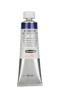 Olejové farby Schmincke MUSSINI 150 ml – 491 Ultramarínová modrá svetlá