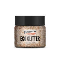 Pentart Eco Glitter jemné trblietky rose gold 15 g