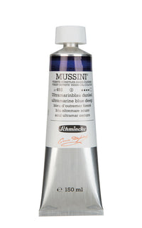 Olejové farby Schmincke MUSSINI 150 ml – 492 Ultramarínová modrá tmavá