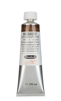 Olejové farby Schmincke MUSSINI 150 ml – 646 Prírodná česká zelená zem