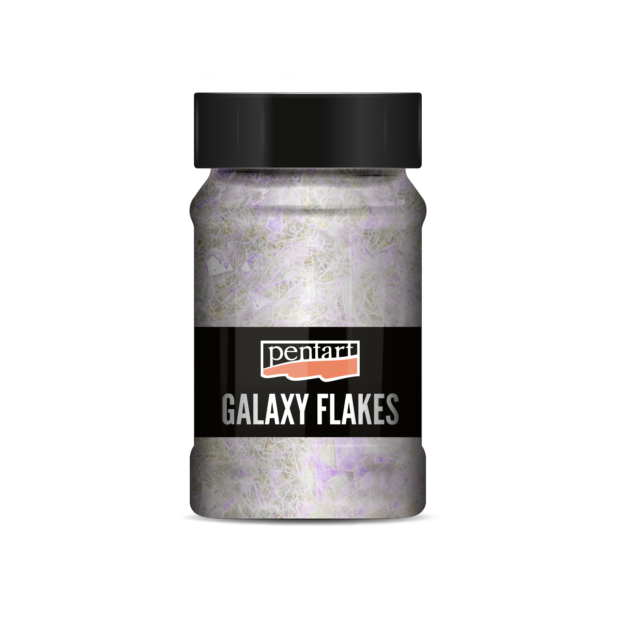 Vločky Pentart Galaxy Flakes 15 g - Mond white