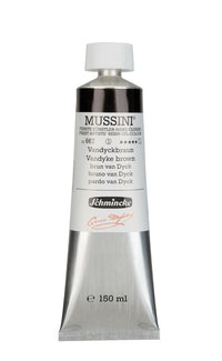 Olejové farby Schmincke MUSSINI 150 ml – 667 Van Dyke hnedá