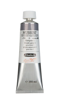 Olejové farby Schmincke MUSSINI 150 ml – 784 Modrastá sivá 1