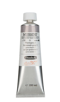 Olejové farby Schmincke MUSSINI 150 ml – 787 Hnedastá sivá 1
