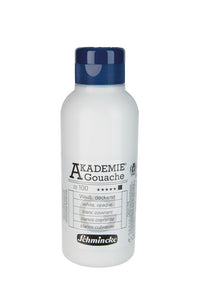 Gvašová farba Schmincke AKADEMIE 250 ml – 100 Biela, krycia