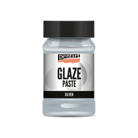Glazúrovacia pasta Pentart Junior Paints 100 ml – strieborná