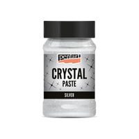 Kryštálová pasta Pentart 100 ml – strieborná