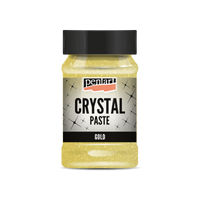 Kryštálová pasta Pentart 100 ml – zlatá