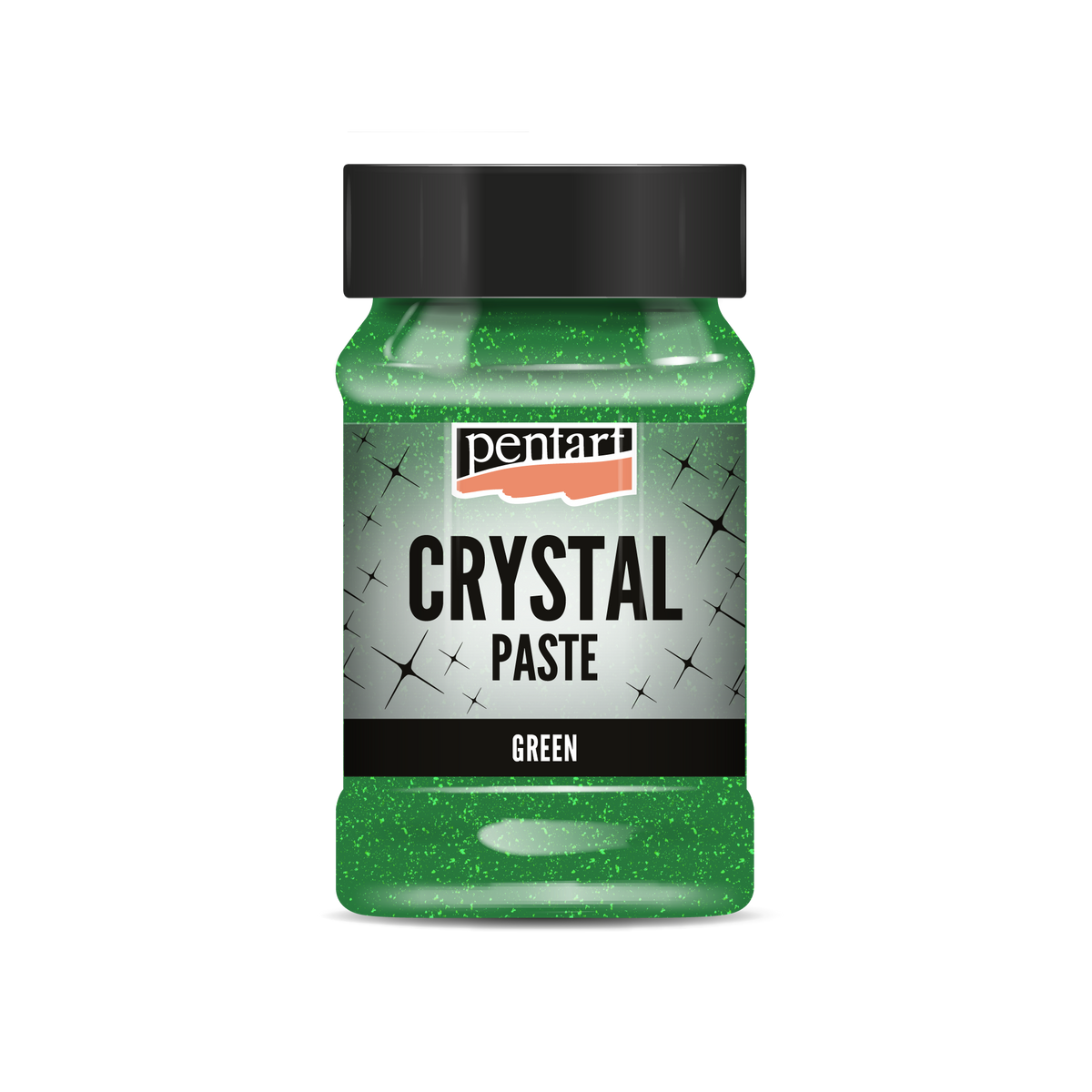 Kryštálová pasta Pentart 100 ml – zelená