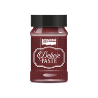 Pentart Deluxe Paste pasta na 3D efekty 100 ml – bordovo-zlatá