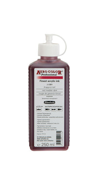 Akrylový atrament Schmincke AERO COLOR Professional 250 ml – 301 Kraplak tmavý