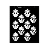Lesklý lakový popisovač Kreul na kaligrafiu – Flower 02 - L