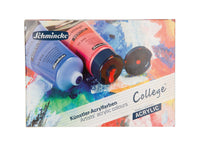 Akrylové farby Schmincke College Acrylic – kartónová sada 5 x 75 ml