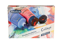 Akrylové farby Schmincke College Acrylic – kartónová sada 5 x 75 ml
