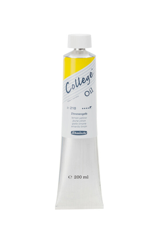 Olejová farba Schmincke College Oil 200 ml – 210 Citrónová žltá