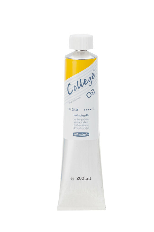 Olejová farba Schmincke College Oil 200 ml – 240 Indická žltá