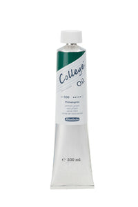 Olejová farba Schmincke College Oil 200 ml – 500 Ftalová zelená