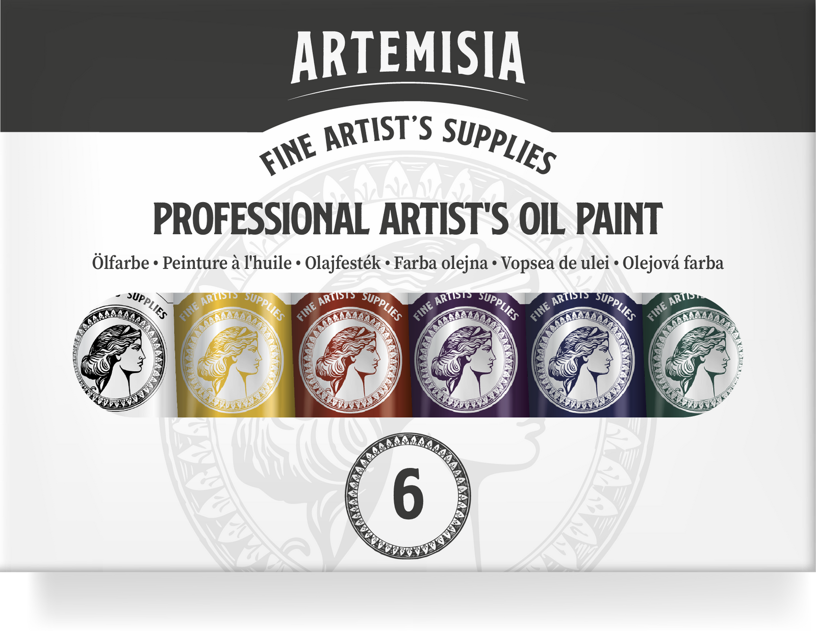 Artemisia olajfesték szett 20 ml – 6 ks