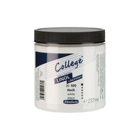 Farba na linoryt Schmincke College Linol 237 ml – 100 Biela