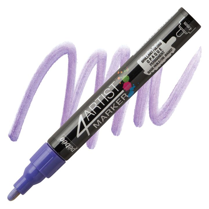 4ARTIST MARKER Pébéo na olejovej báze 4mm – fialová