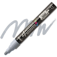 4ARTIST MARKER Pébéo na olejovej báze 4mm – strieborná