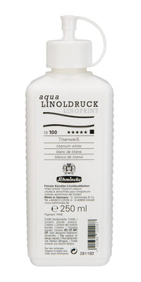 Farba na linoryt Schmincke aqua-LINOPRINT 250 ml – 100 Titánová biela