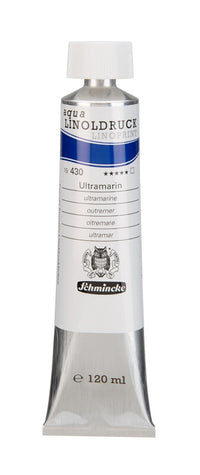 Farby na linoryt Schmincke aqua-LINOPRINT 120 ml – 430 Ultramarín