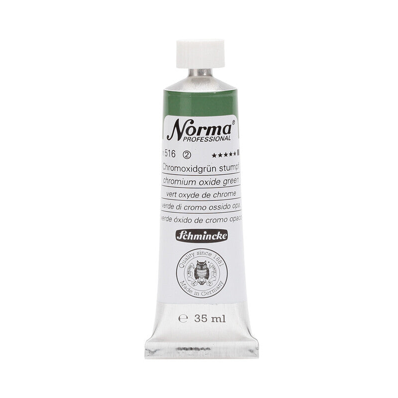 Olejové farby Schmincke Norma Professional 35 ml – 516 Zelený oxid chrómu