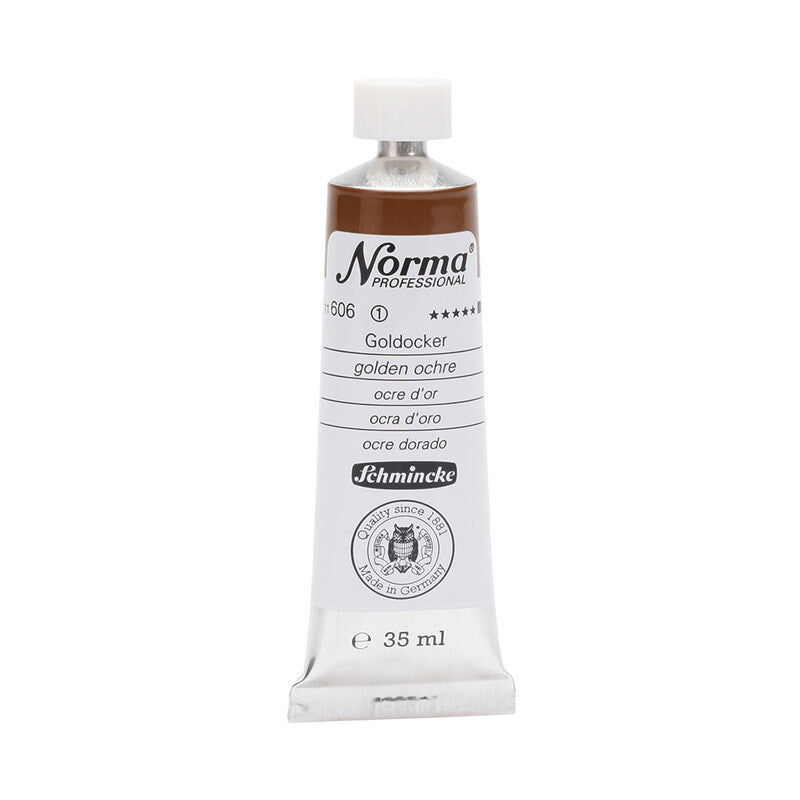 Olejové farby Schmincke Norma Professional 35 ml – 606 Zlatý okrový