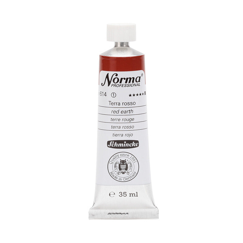 Olejové farby Schmincke Norma Professional 35 ml – 614 Červená zem