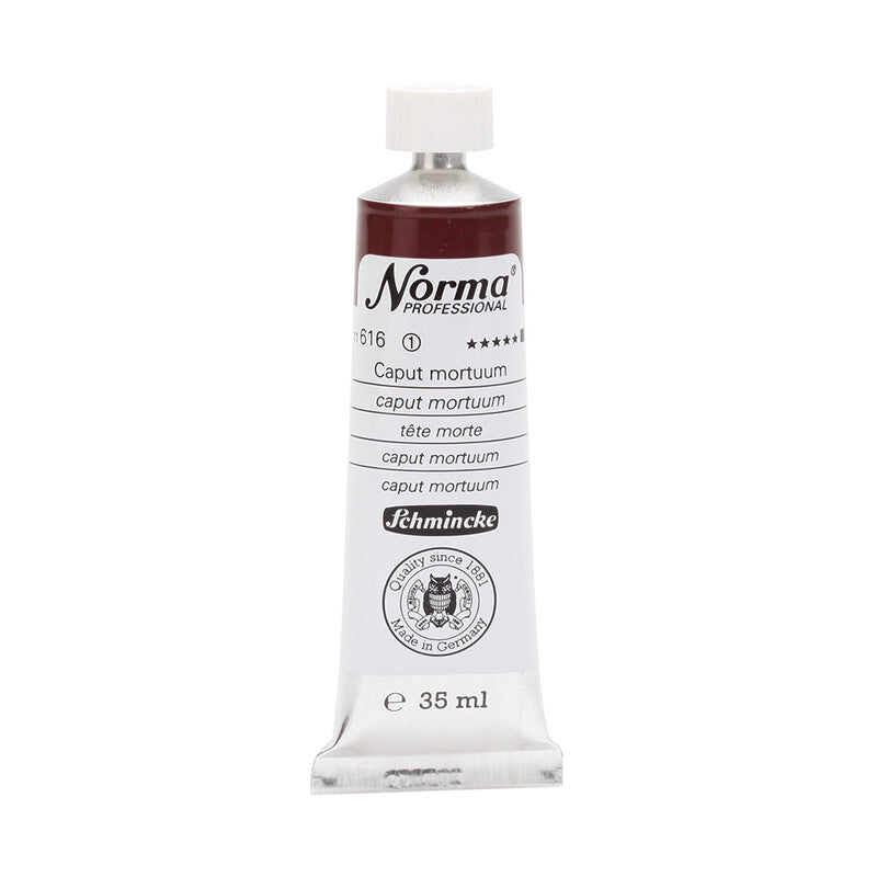 Olejové farby Schmincke Norma Professional 35 ml – 616 Caput mortuum