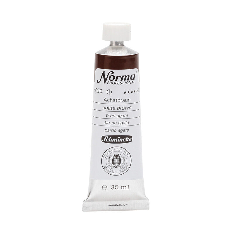 Olejové farby Schmincke Norma Professional 35 ml – 620 Achátová hnedá