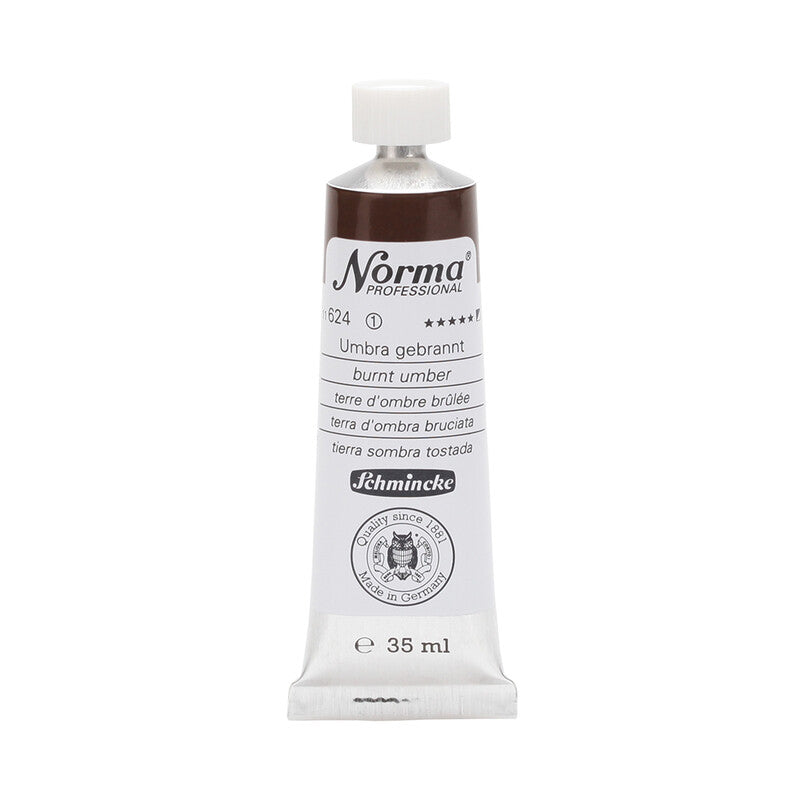 Olejové farby Schmincke Norma Professional 35 ml – 624 Pálená umbra