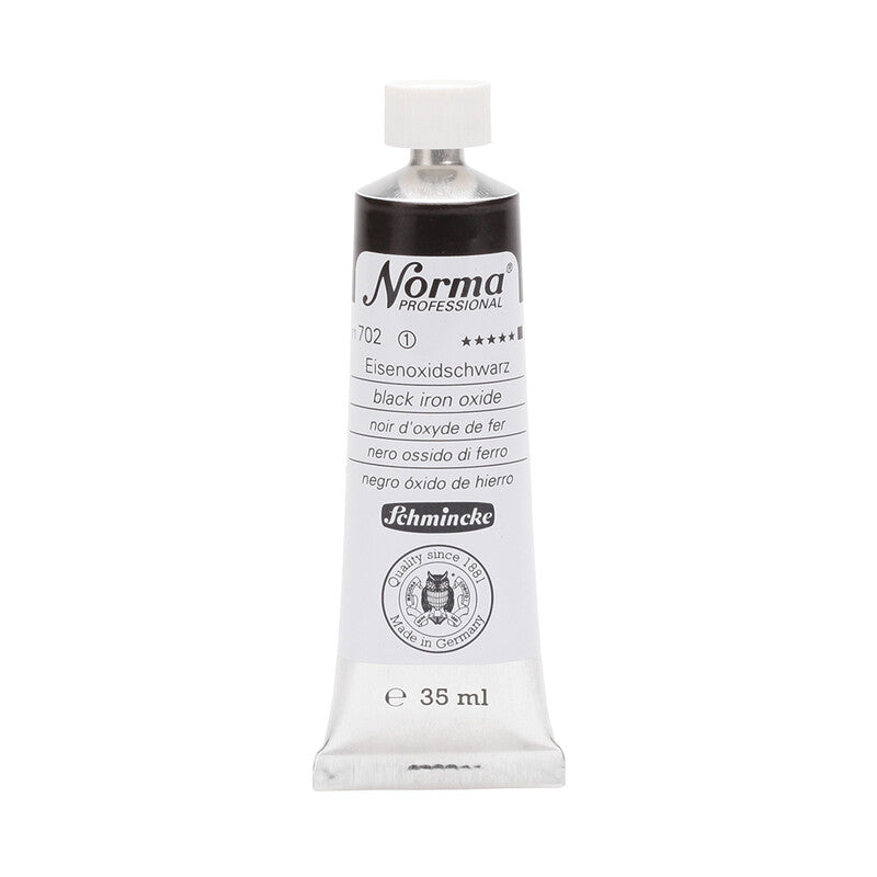 Olejové farby Schmincke Norma Professional 35 ml – 702 Čierny oxid železitý