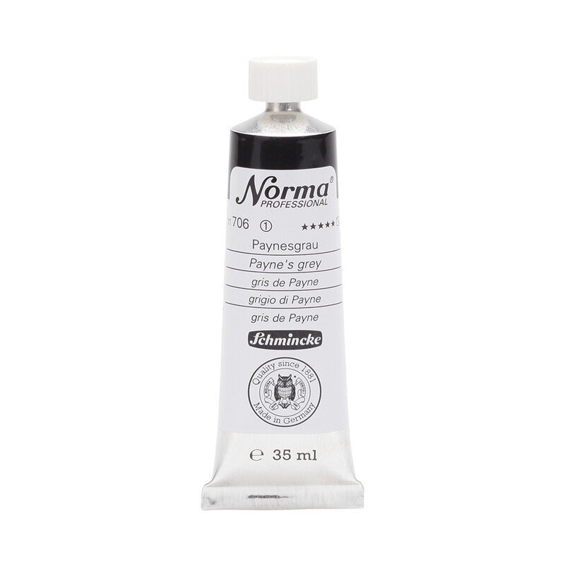Olejové farby Schmincke Norma Professional 35 ml – 706 Paynova sivá