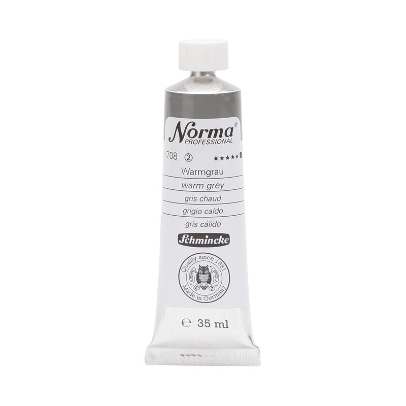 Olejové farby Schmincke Norma Professional 35 ml – 708 Teplá sivá