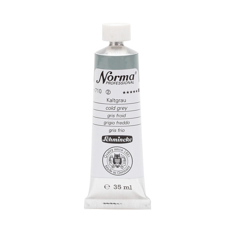 Olejové farby Schmincke Norma Professional 35 ml – 710 Studená sivá