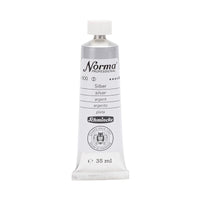 Olejové farby Schmincke Norma Professional 35 ml – 800 Strieborná