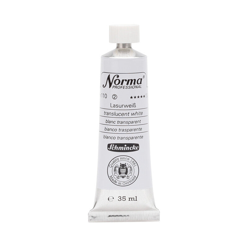 Olejové farby Schmincke Norma Professional 35 ml – 110 Transparentná biela