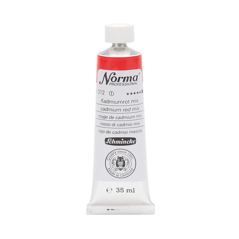 Olejové farby Schmincke Norma Professional 35 ml – 312 Kadmiová červená