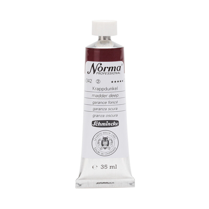 Olejové farby Schmincke Norma Professional 35 ml – 342 Alizarínová karmínová (imit.)