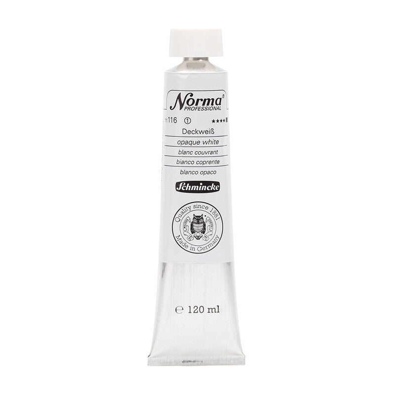 Olejové farby Schmincke Norma Professional 120 ml – 116 Krycia biela