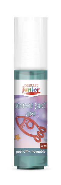 window paint 20 ml, – zelená