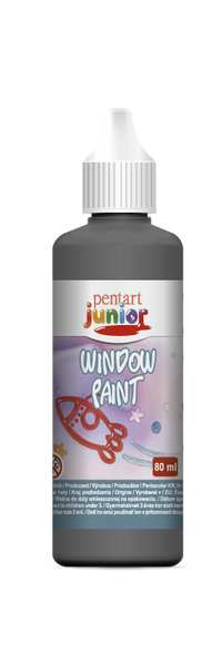 Kontúra na sklo Pentart 80 ml - čierna